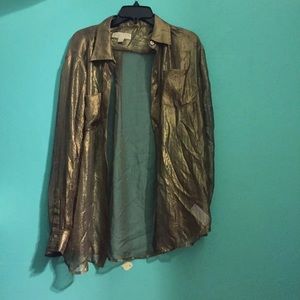 Micheal Kors Sheer Top